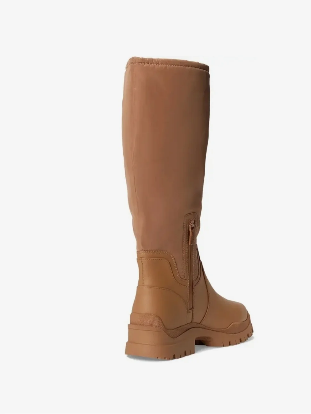 Hunter Wendy Tall Waterproof Rain Boots- Light Natural - Picture 3 of 12